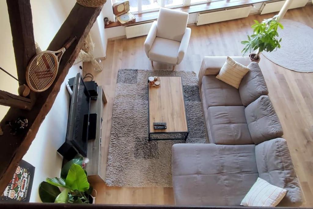Duplex Atypique Dans La Cite Medievale Лан Экстерьер фото